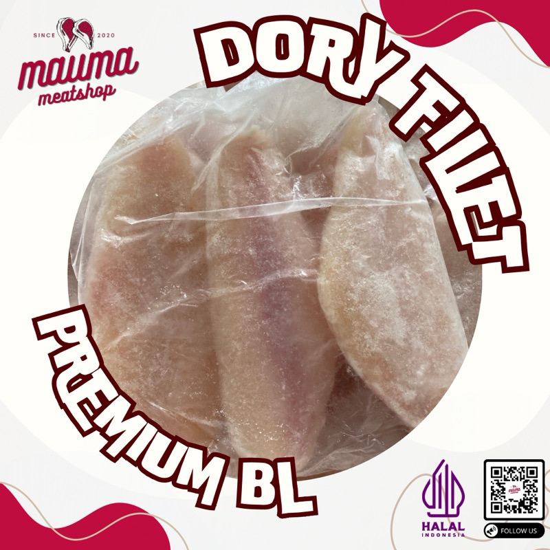 

Dory Fillet / Fillet Ikan Dori 1kg / Dori Fillet Premium BL