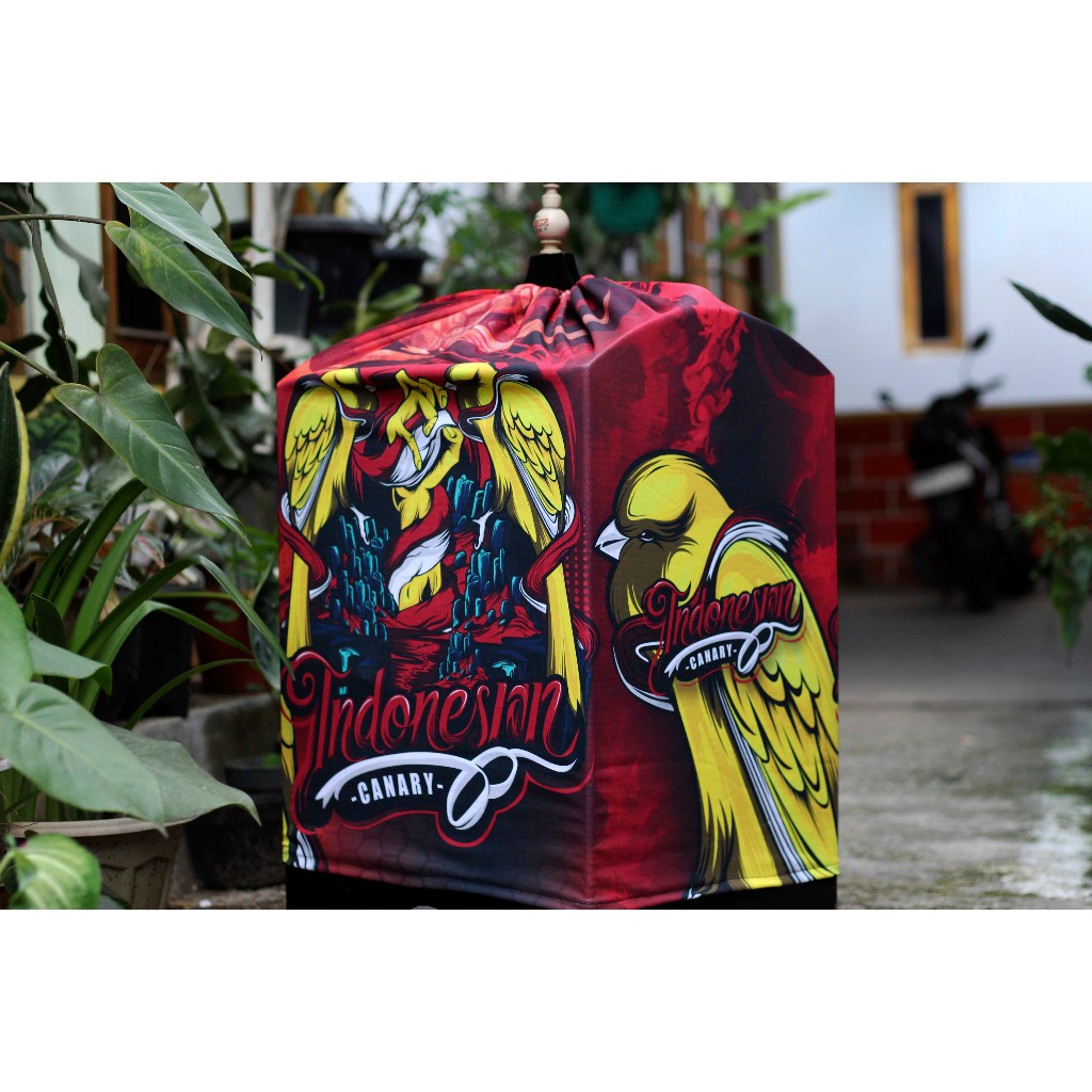KRODONG PRINTING UNTUK BURUNG KENARI UKURAN SANGKAR KOTAK NO 1 DOUBLE LAYER BISA CUSTOM NAMA BURUNG 