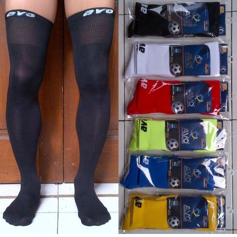 Kaos Kaki Bola Panjang AVO R1 Kaos Kaki Bola Panjang Selutut Original FLARIZ Semarang | Outlet Shope