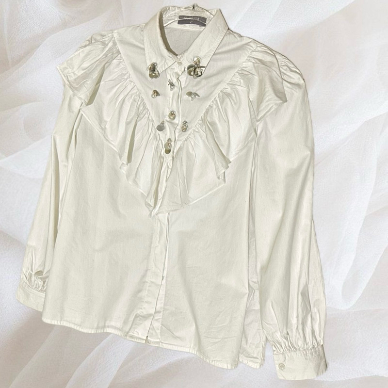 Preloved Jenna & Kaia Bria Top White