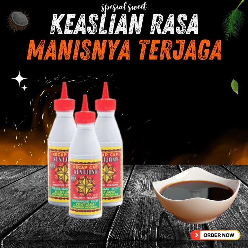 

Kecap manis / kental / gurih / asli kebumen 70ml