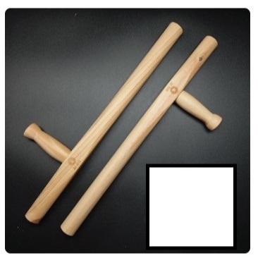 Wooden Tonfa [Martial Art Weapon]