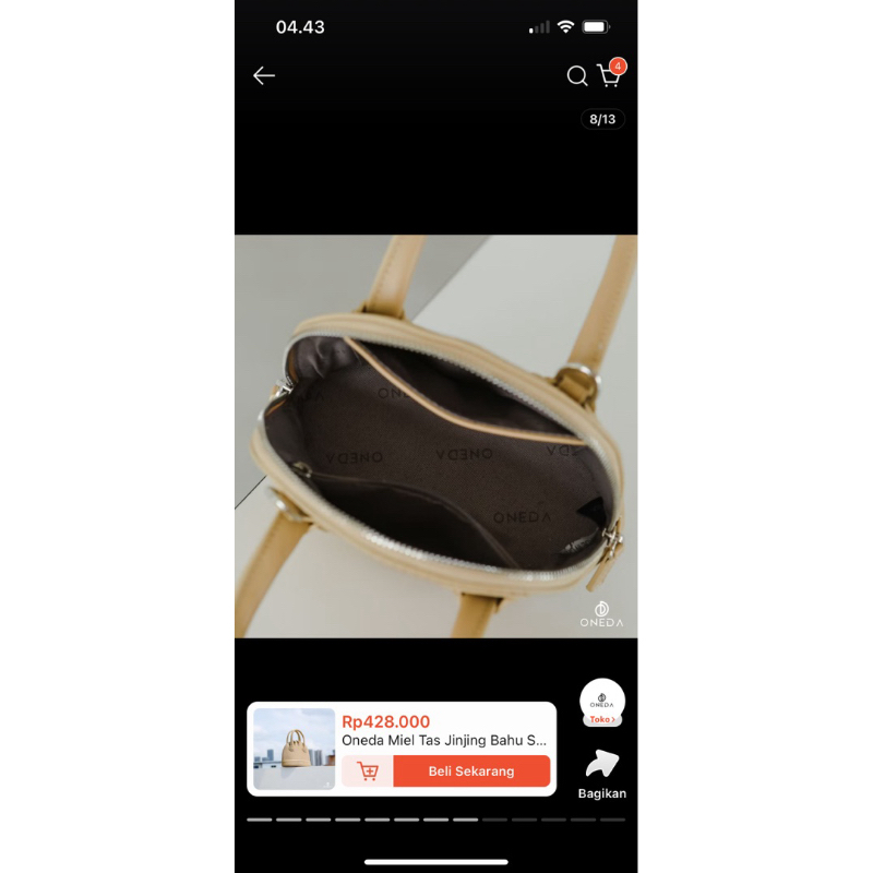 preloved oneda model tas jinjing bahu sling bag