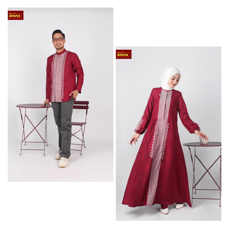 sale 20% / abaya dan koko d’kyra dannis / sarimbit d’kyra dannis / sarimbit terbaru / katun / baju l