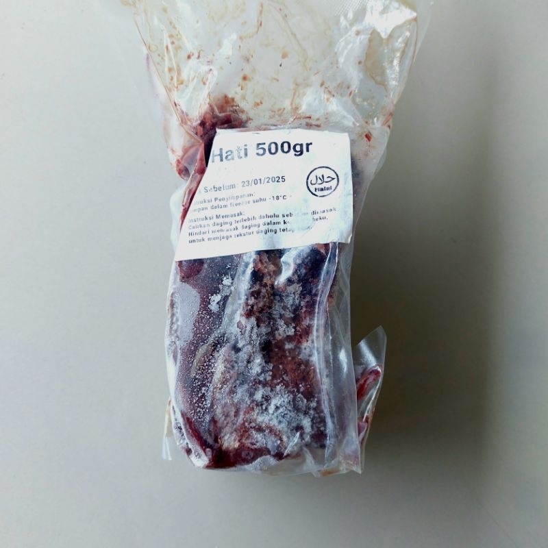 

Hati Sapi (500gram) / Beef Liver 500gram