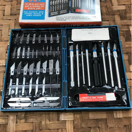 

Paket pisau untuk kerajinan/Carving/Craft dan hobi 56 pcs