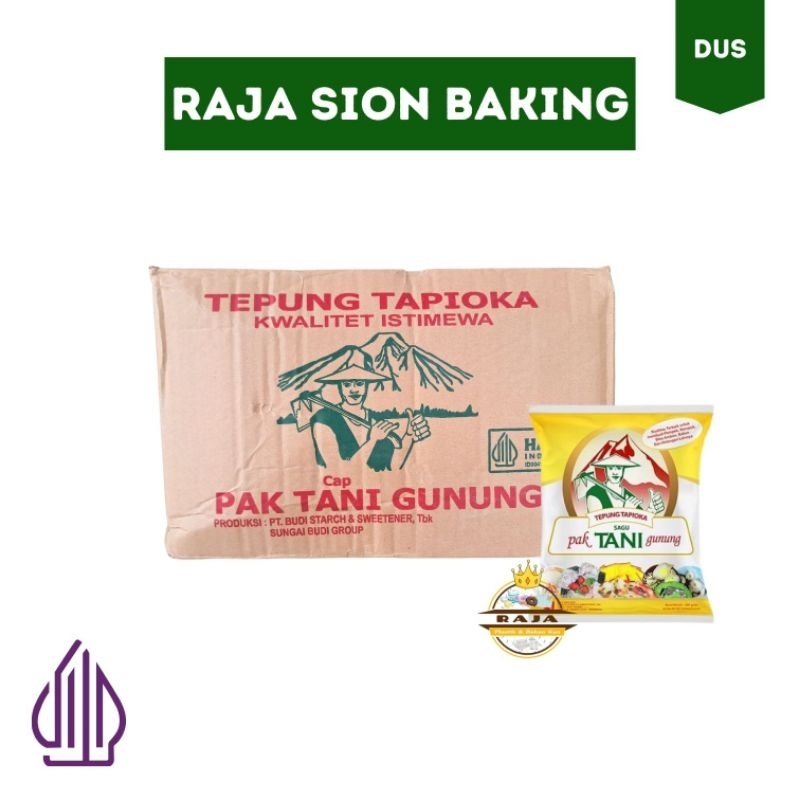 

Tepung Tapioka Pak Tani Gunung 20 BKS x 500gr ( DUS )