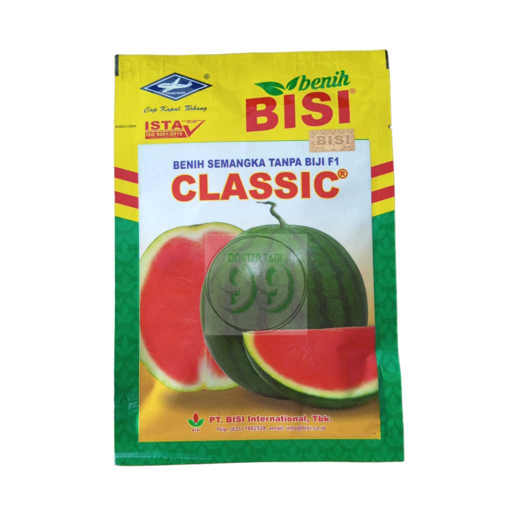 Bibit Semangka NON BIJI F1 CLASSIC Kemasan 20 Gram
