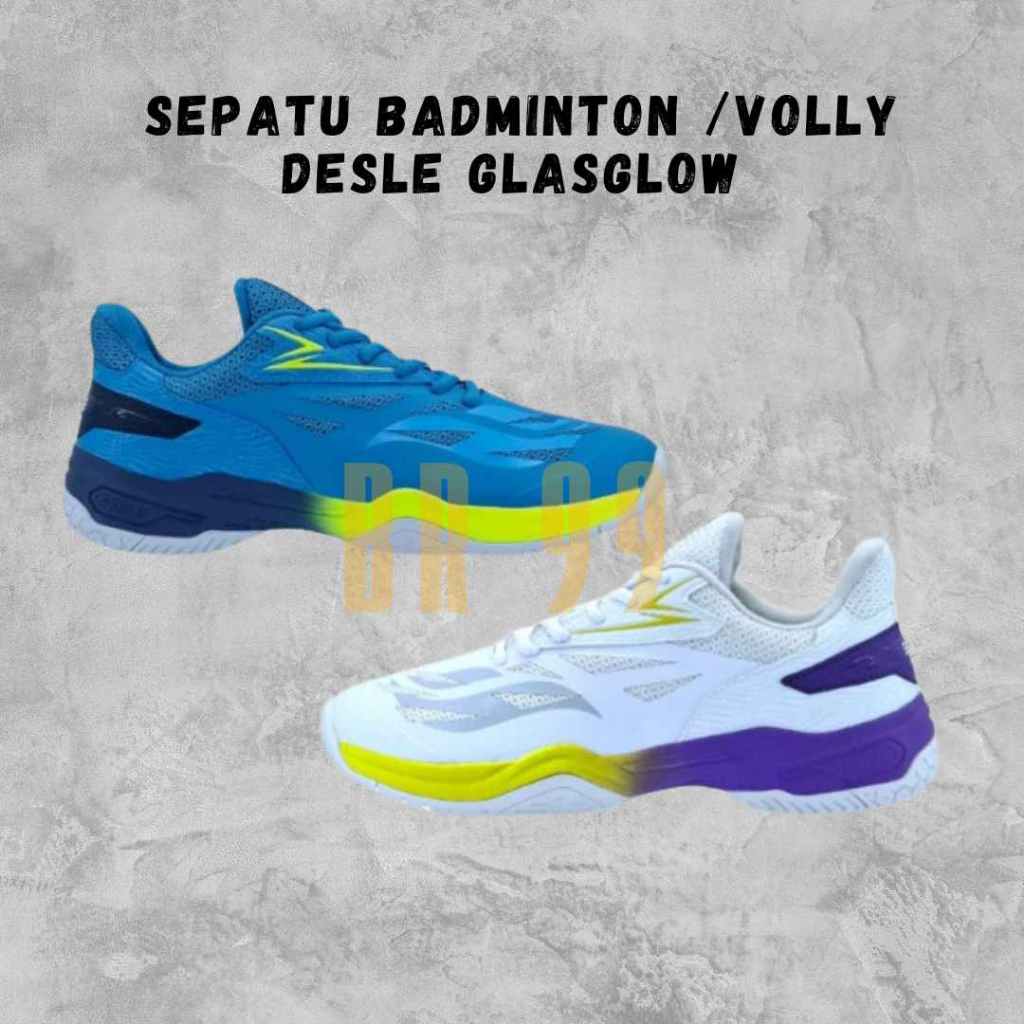 Sepatu Olahraga Badminton Volly Tenis Meja Sepatu DESLE GLASGLOW