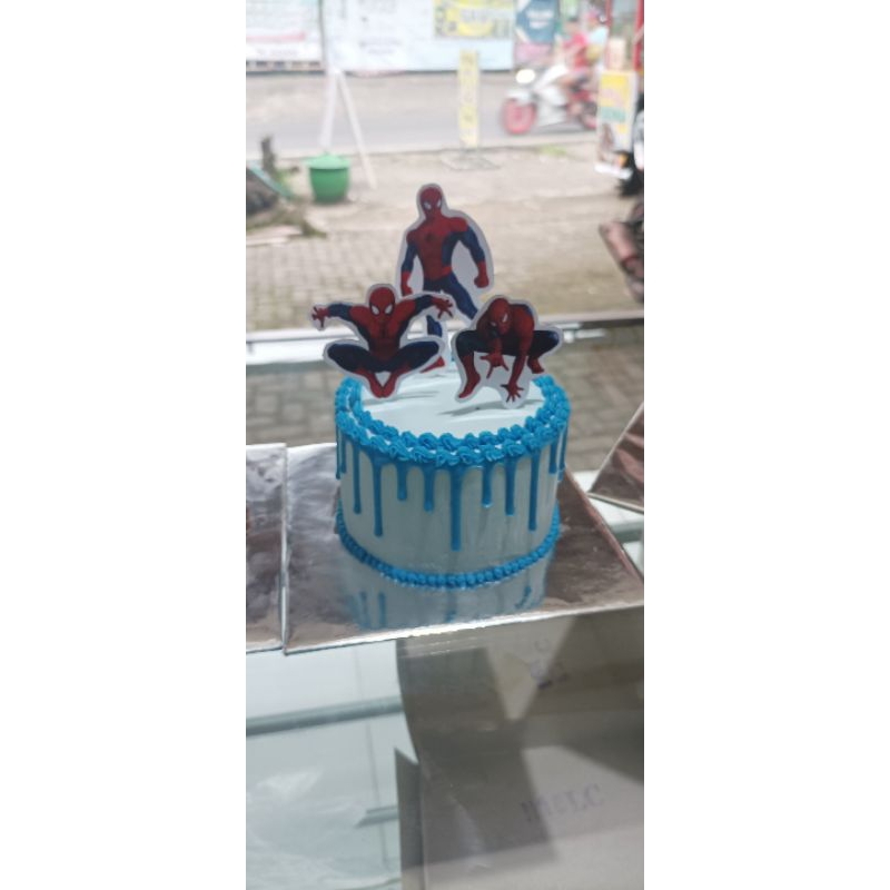 

mini tart spiderman kota malang