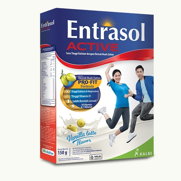 

Entrasol Active Vanilla Latte Flavor 340 gr