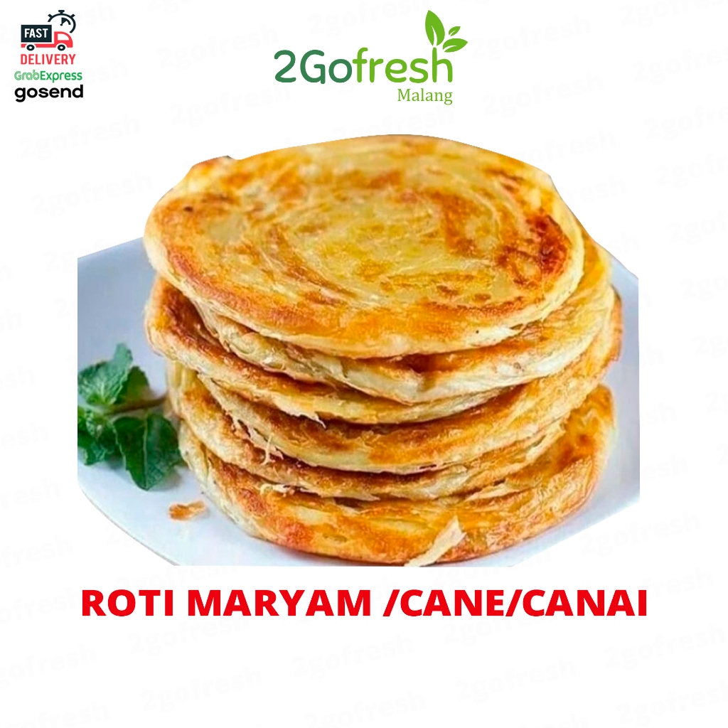

Roti Maryam / Roti Cane / Roti Canai Original Frozen isi 10