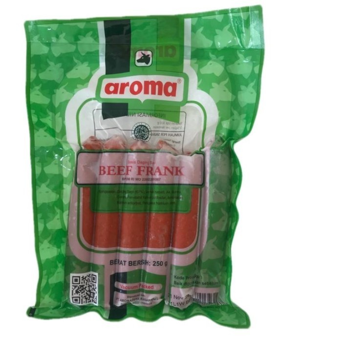 

AROMA BEEF FRANK 250GR