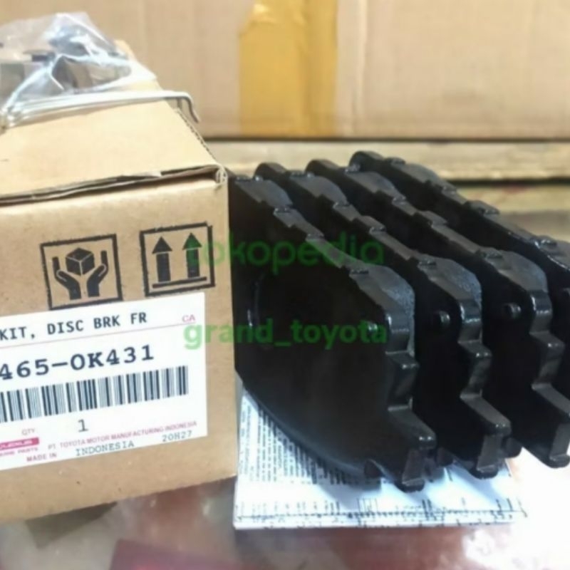 Brake pad innova reborn kampas rem innova reborn