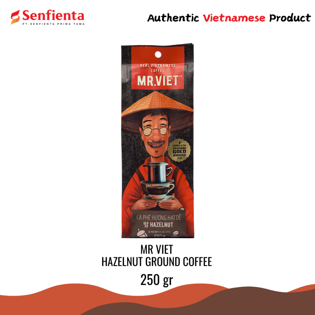 

Mr. Viet Hazelnut Ground Coffee 250 gr