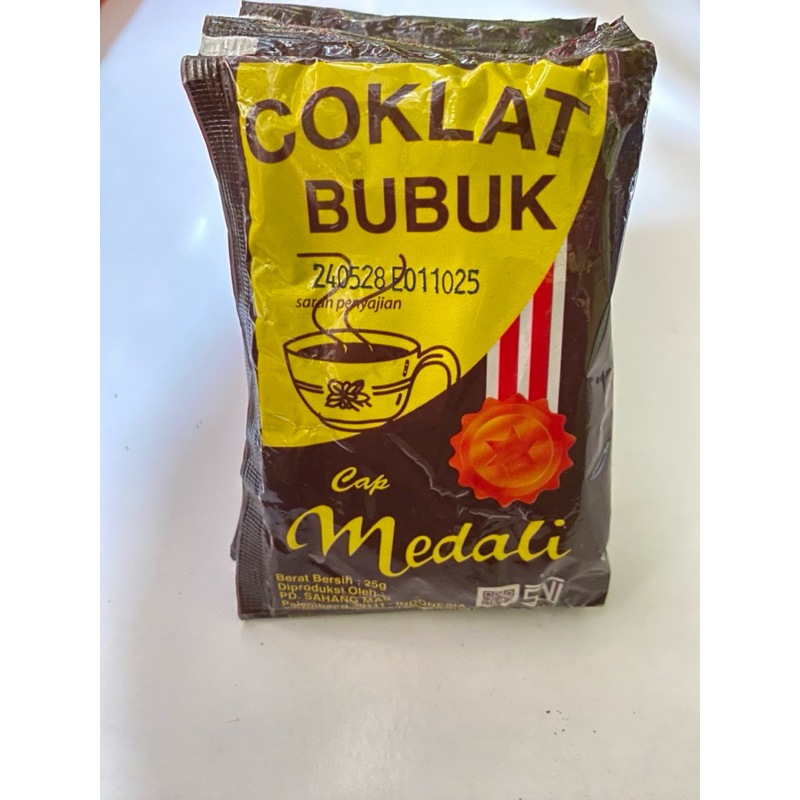 

Coklat Bubuk/Cap medali