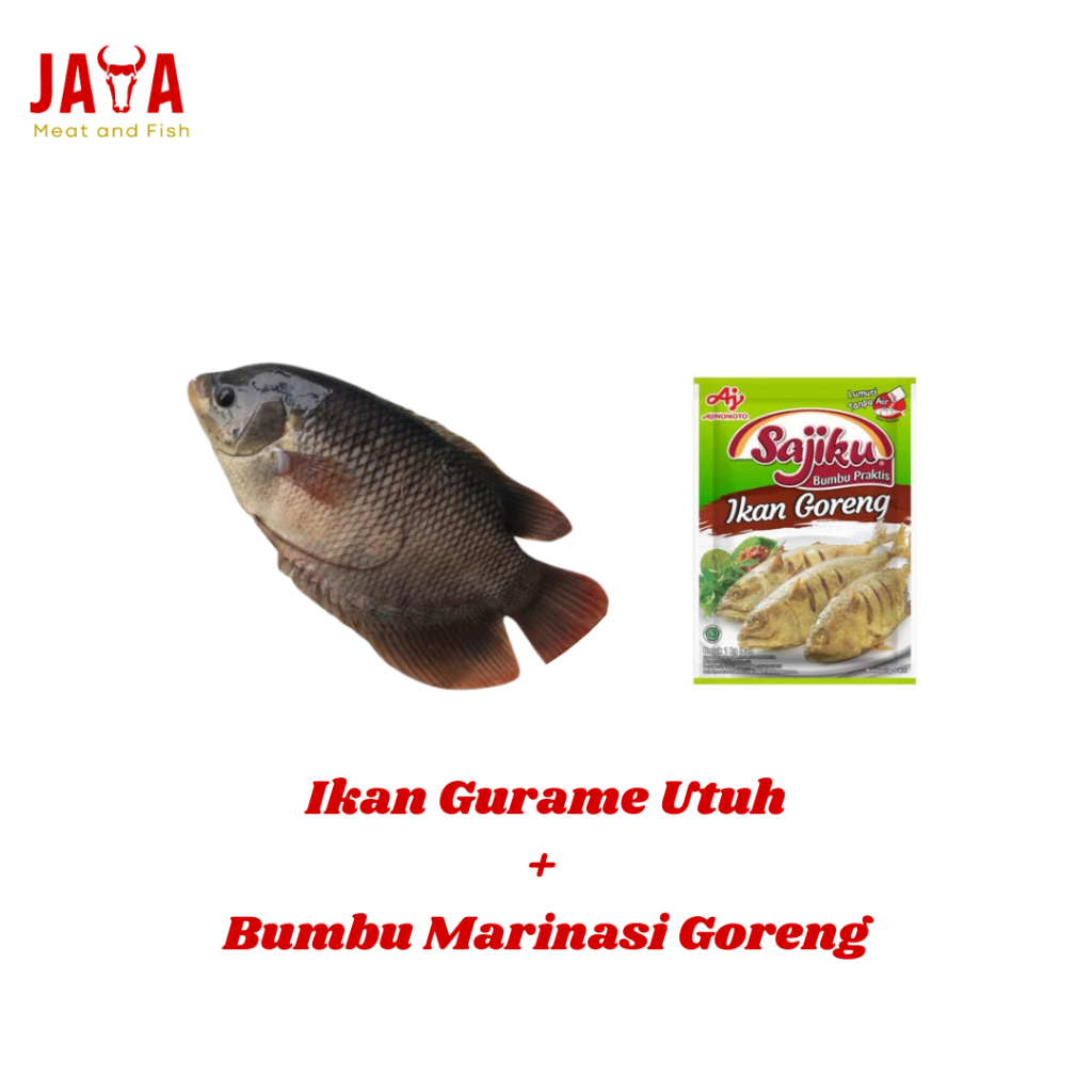 

Ikan Gurame Segar 1kg | Bumbu Marinasi Ikan Goreng