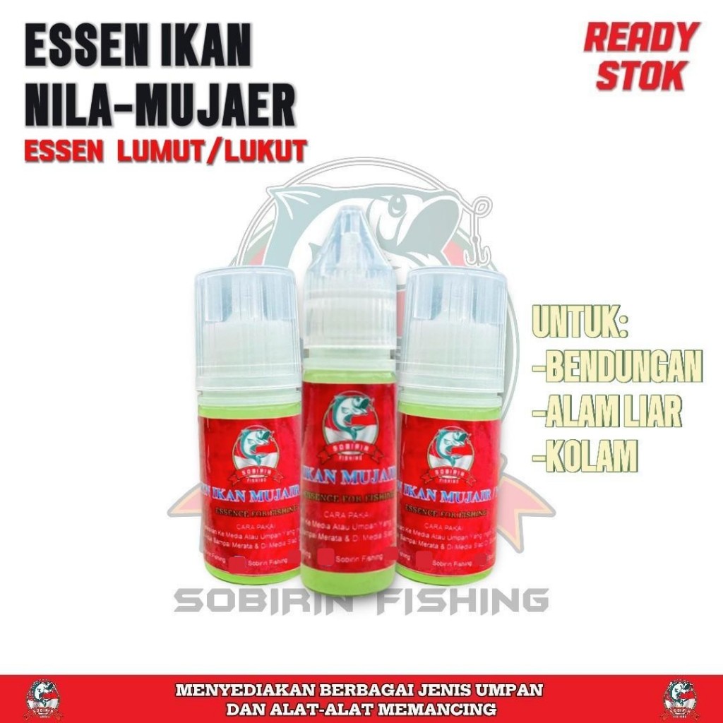 Essen mujaer nila media lumut lukut sobirin fishing