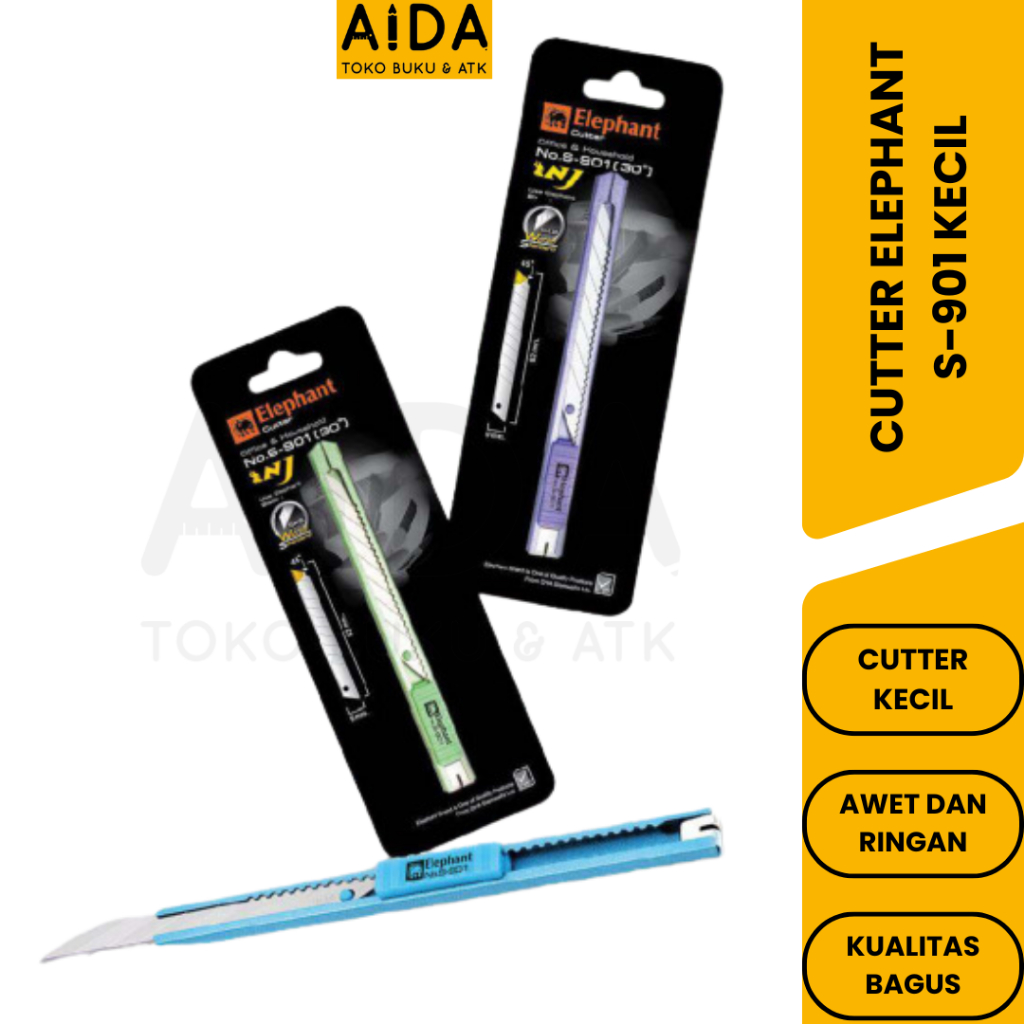

Cutter ELEPHANT S-901 Silet ELEPHANT S-901 kecil AWET