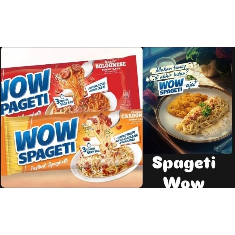 

mi SPAGETI WOW 3pcs mix