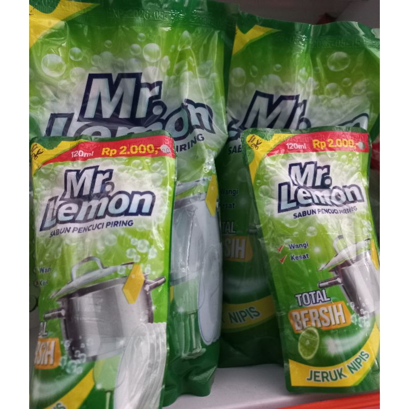 Mr Lemon pencuci piring 800ml + 120ml