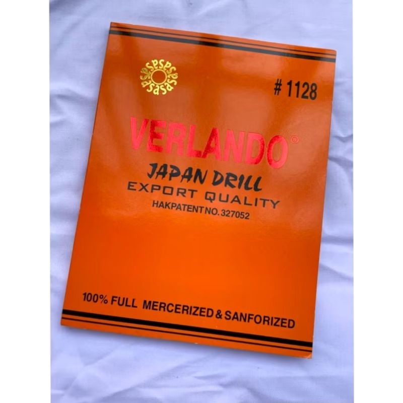 bahan kain Verlando Japan Drill/Verlando Japan Drill Export Quality seragam