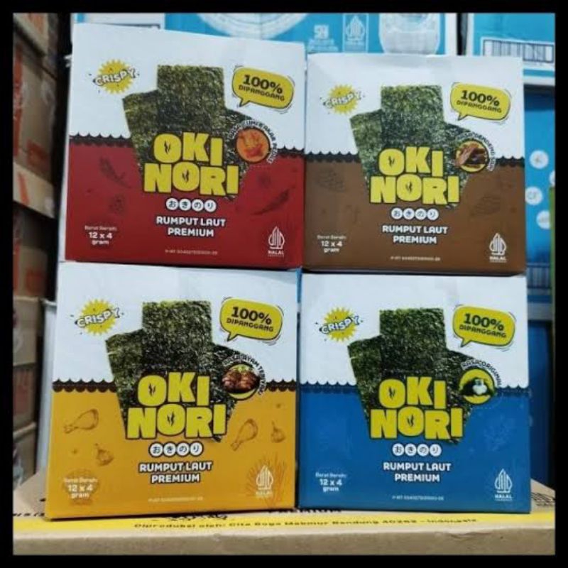 

Oki Nori Snack Nori Jepang