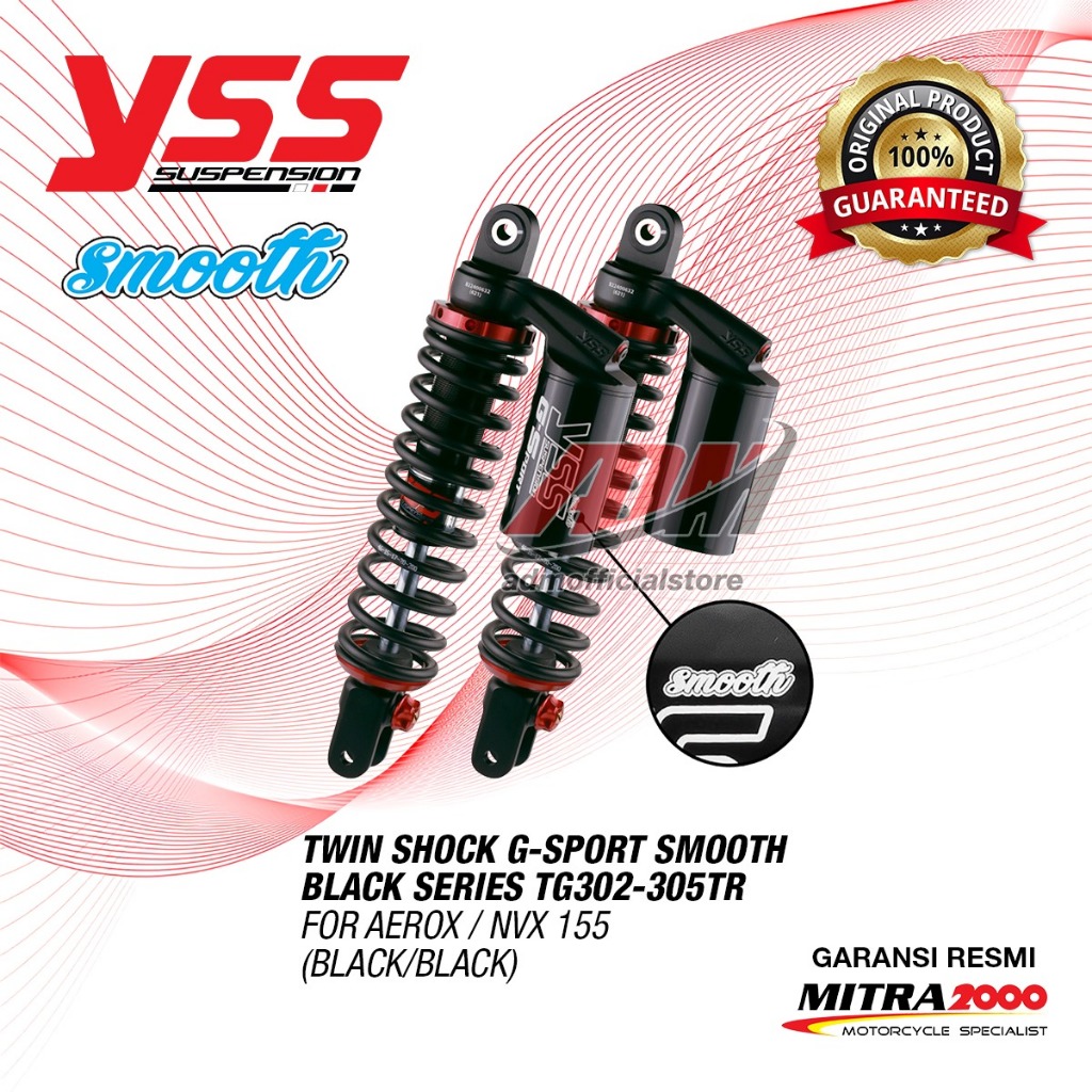 YSS Twin Shock G-Sport AEROX / NVX 155