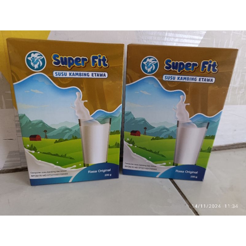 

Susu kambing super fit