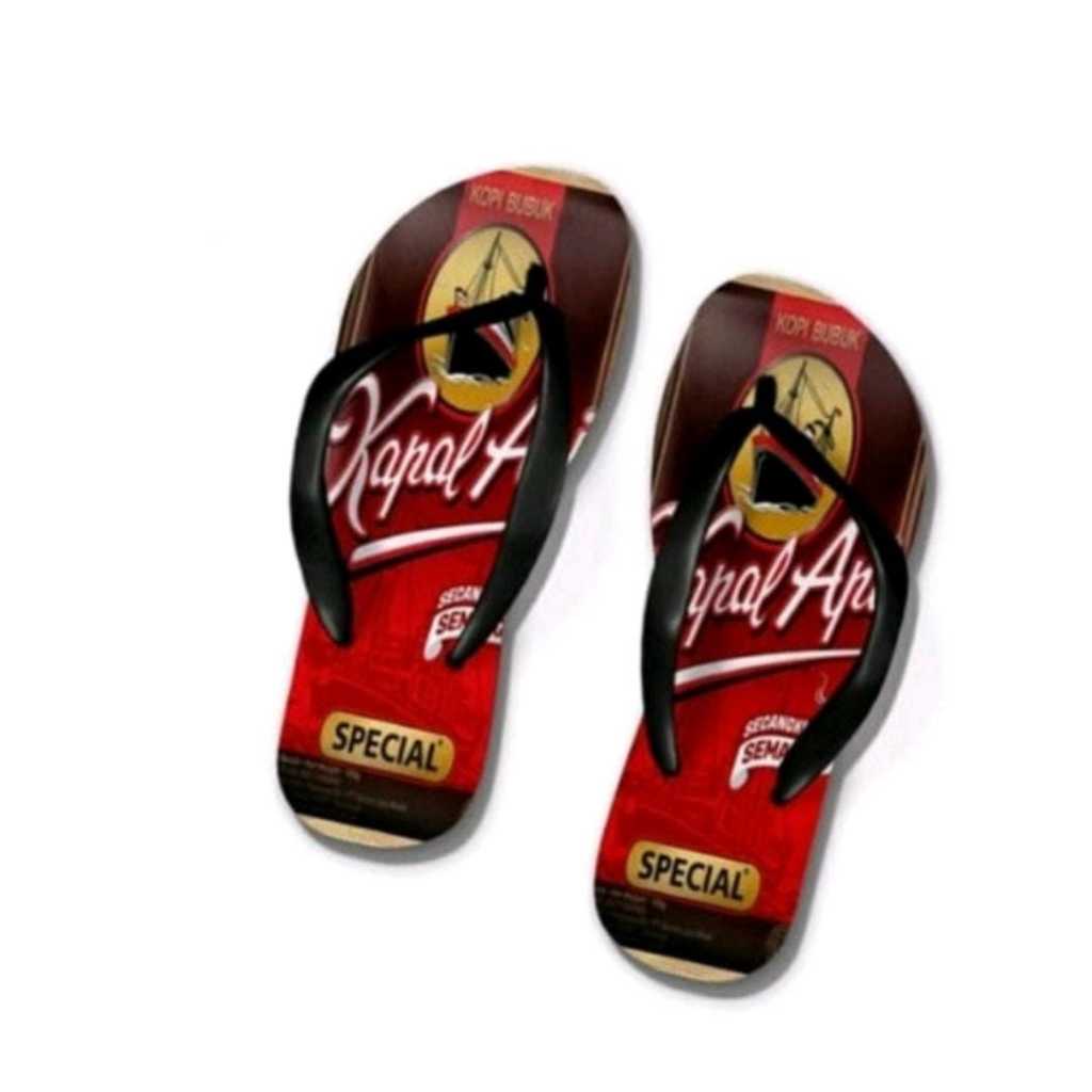 SANDAL JEPIT PRIA DEWASA MOTIP KOPI KOPIAN