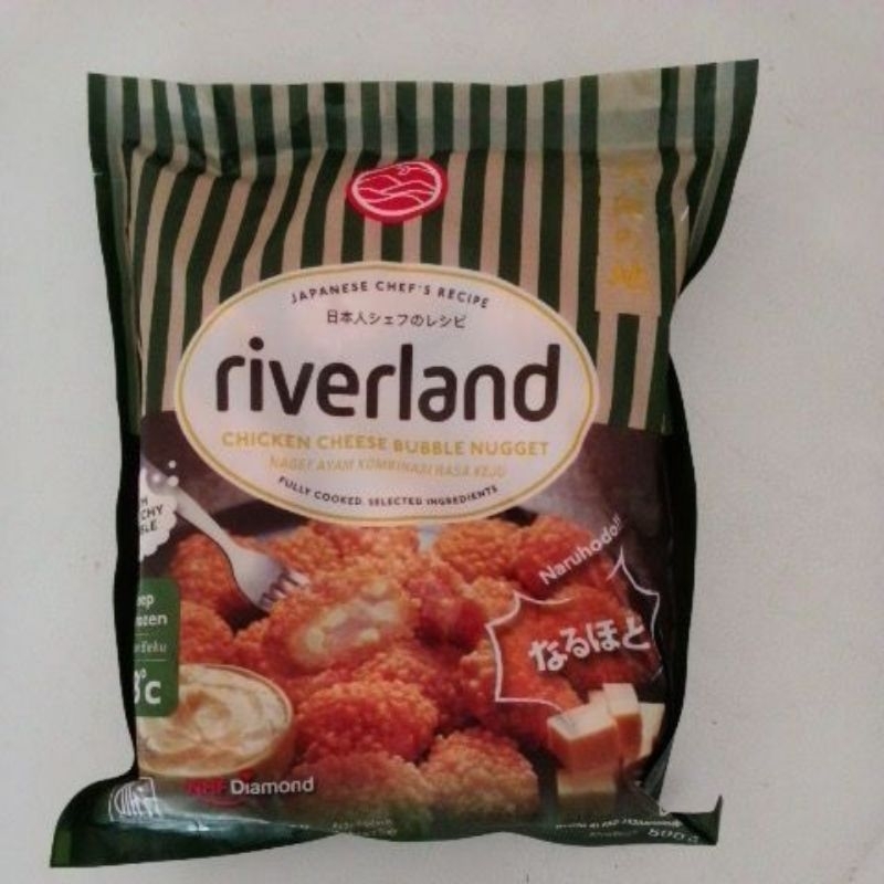 

Riverland Chicken cheese bubble nugget 500gr