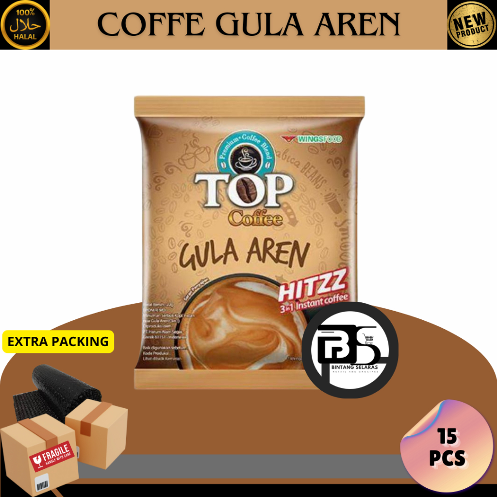 

TOP KOPI GULA AREN ISI 15 PCS