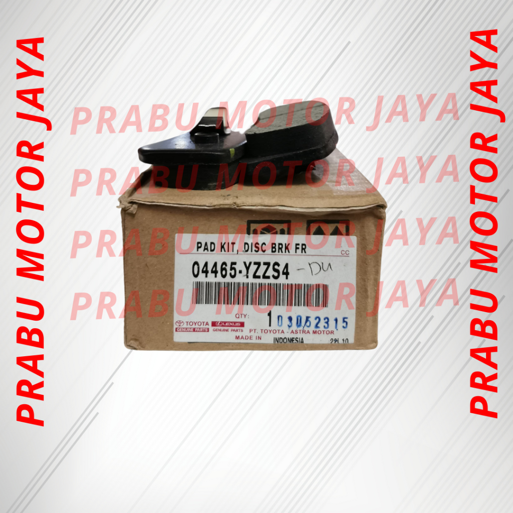 BRAKE PAD KAMPAS REM DEPAN AGYA AYLA MANUAL 04465-YZZS4