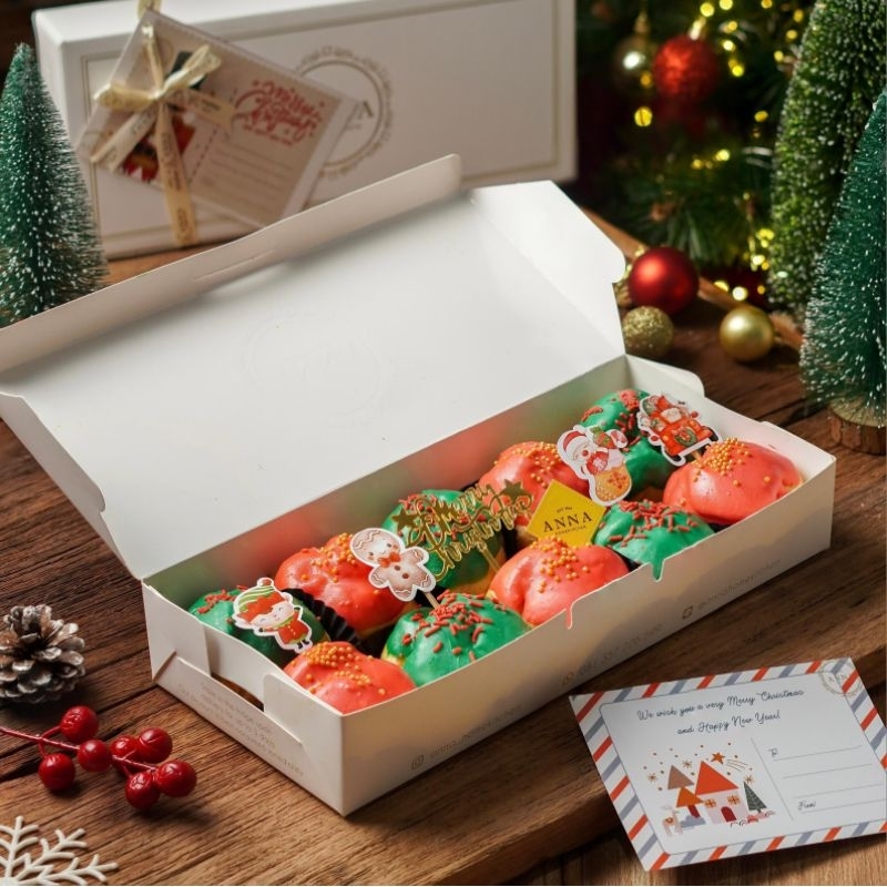 

Soes Topping Edisi Natal / Topping Choux Christmas / Hampers Kue Natal / Christmas Gift / Christmas Hampers