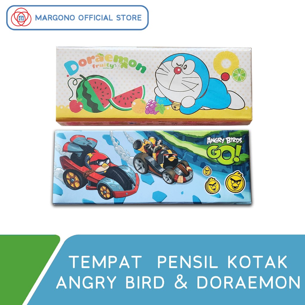 

KY Magnetic Pencil Case Tempat Pensil Magnet Doraemon - Angry Bird