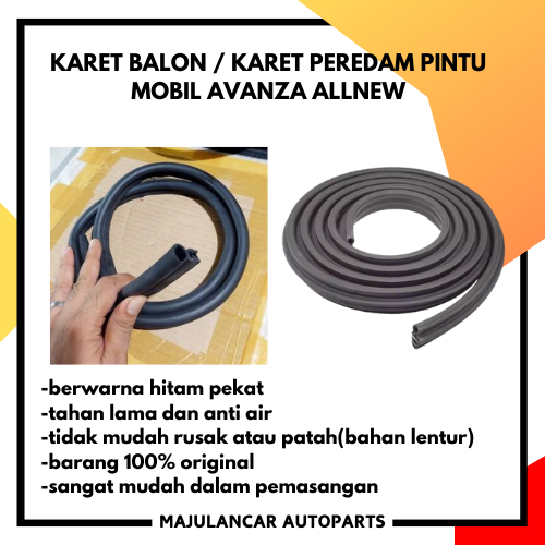 Karet Balon/Karet Peredam Pintu Mobil ALL NEW AVANZA