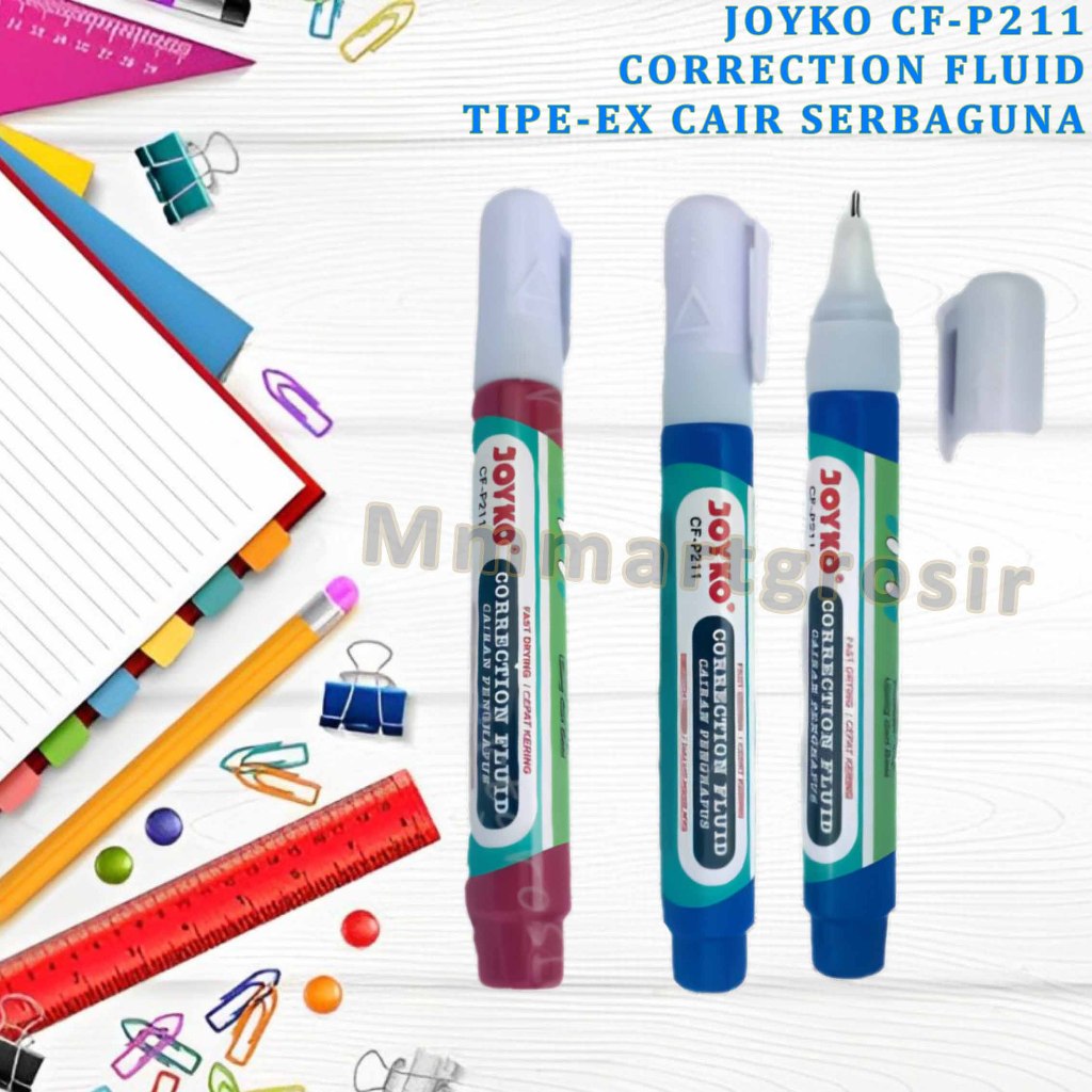 

Joyko / Correction Fluid / Tipe-Ex Cair Multifungsi / CF-P211