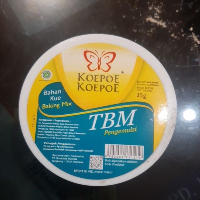 

TBM Koepoe kupu² 35gr