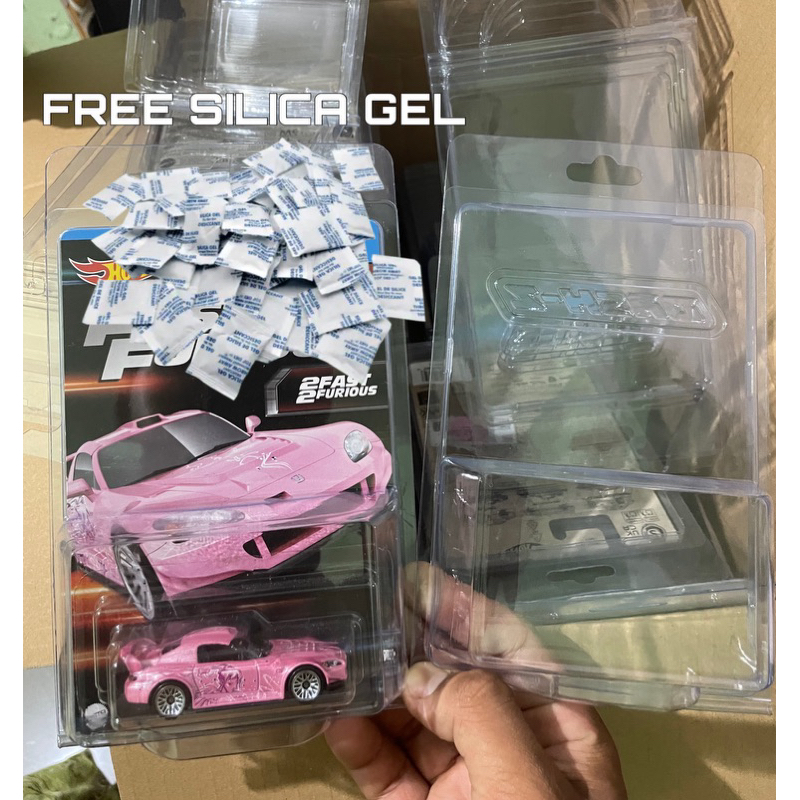 (FREE SILICA GEL) Blister / Protector Hot Wheels Reguler DASH-Z
