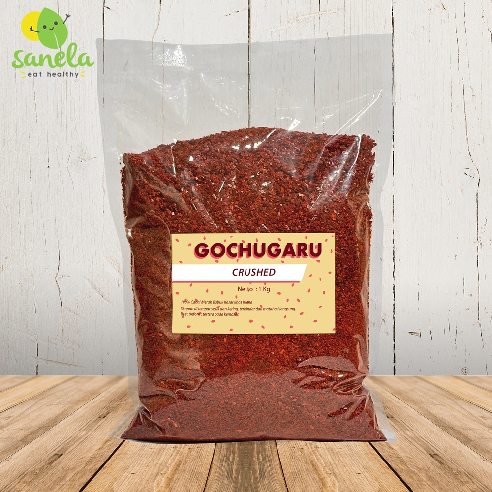 

Gochugaru Crushed / Cabai Bubuk (Kasar) Khas Korea 1 Kg