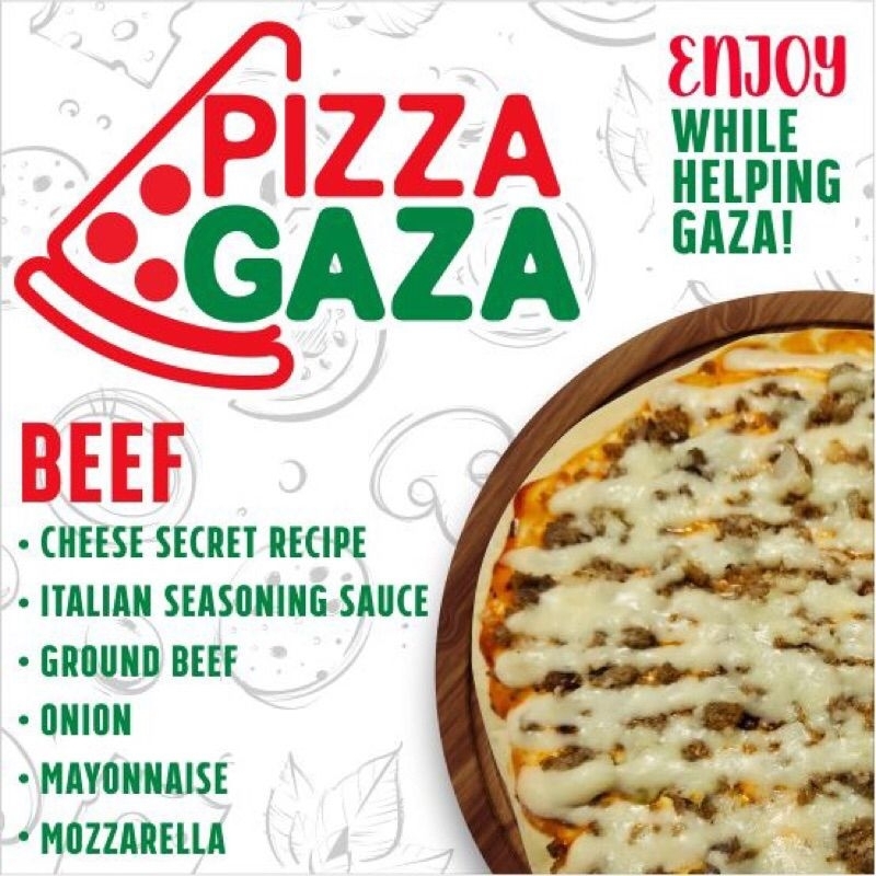 

PREORDER Pizza Gaza BEEF Frozen Daging sapi cincang Size SMALL MEDIUM Jakarta