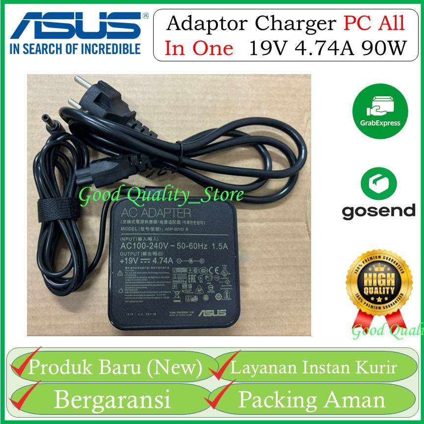 Adaptor charger PC All in One Asus V222 V222GAK V222F AIO 19V 4.74A 90W