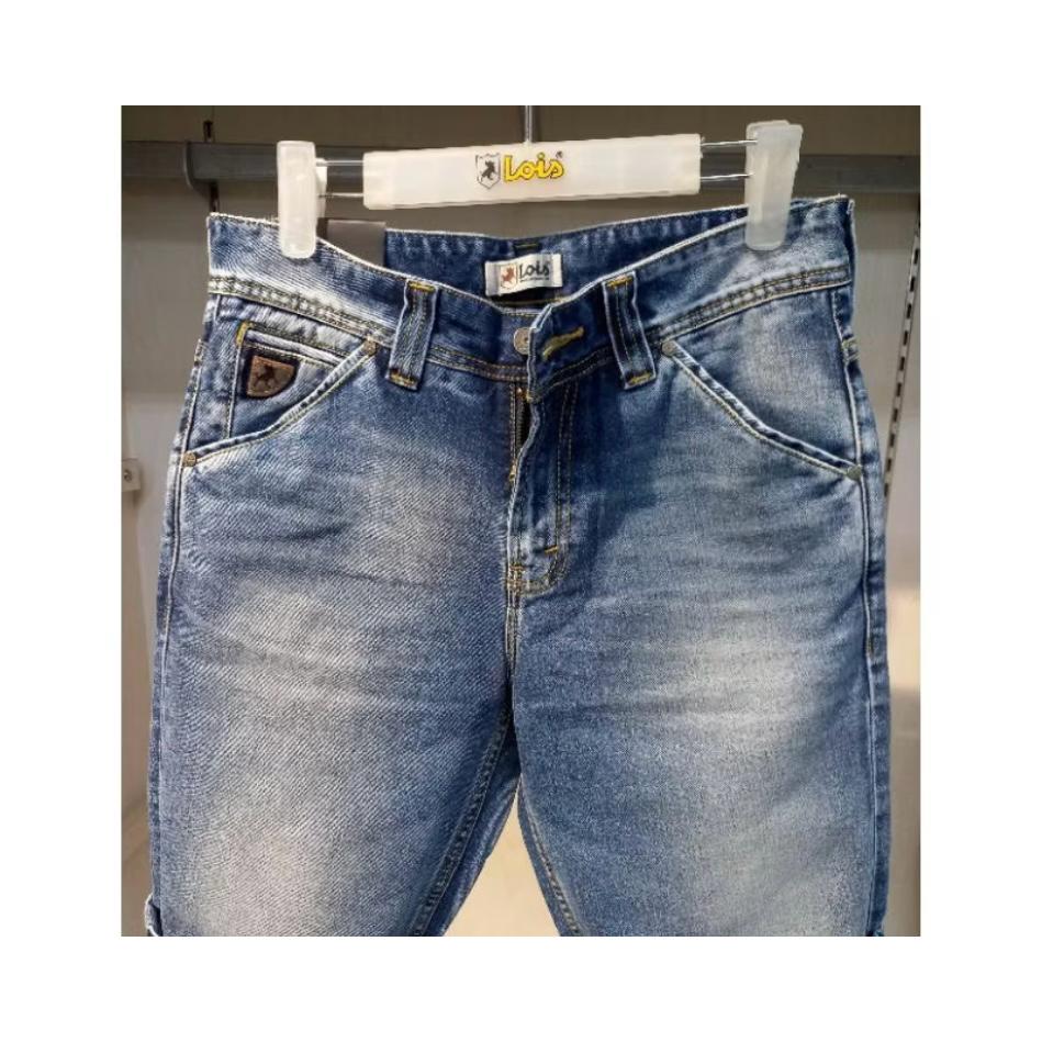 CELANA PENDEK PRIA JEANS LOIS / Celana Jeans Pendek Pria Original 100% Lois Model Terbaru