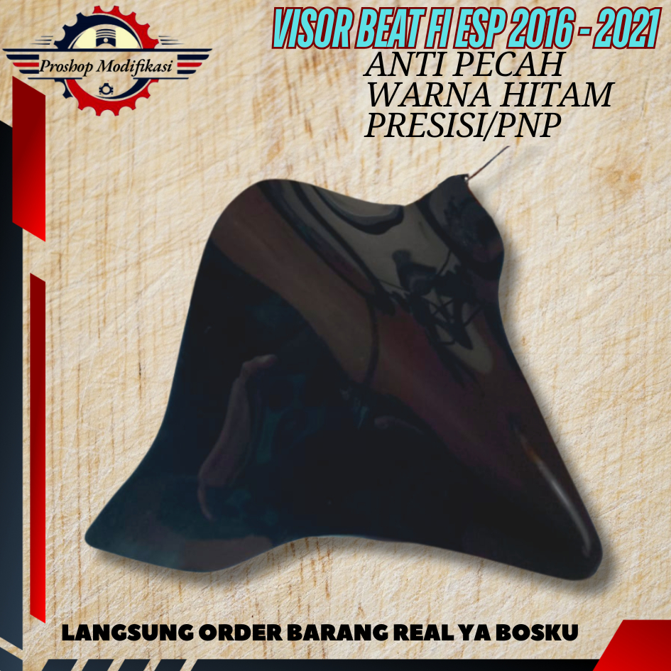 PART VISOR BEAT FI 2016-2021 PRESISI DAN ANTI PECAH WINDSHIELD BEAT VISOR BEAT HONDA BEAT FI BEAT ES