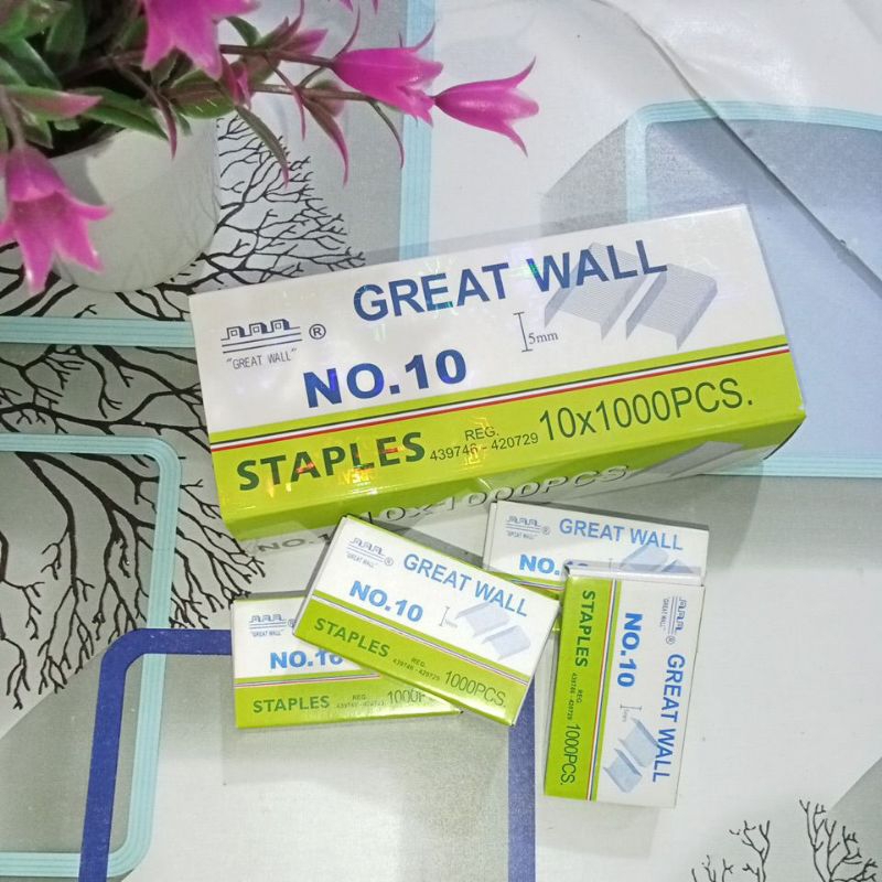

ISI STAPLES GREAT WALL ISI 1000 PCS