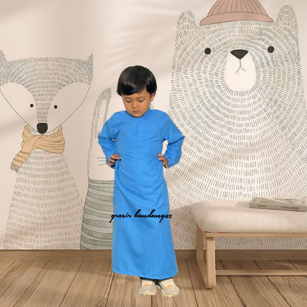 HOT PRODUCT JUBAH ANAK LAKI LAKI UMUR 2-12 TAHUN GAMIS ANAK LAKI LAKI BAJU MUSLIM TERLARIS BAJU