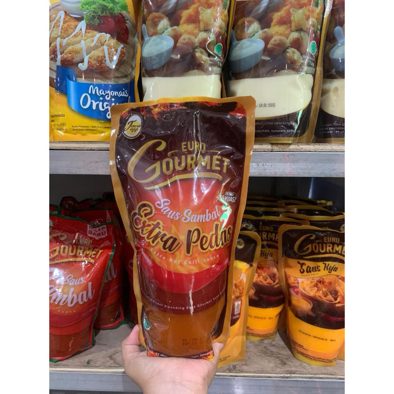 

Euro Gourmet Saos Extra Pedas 1kg.