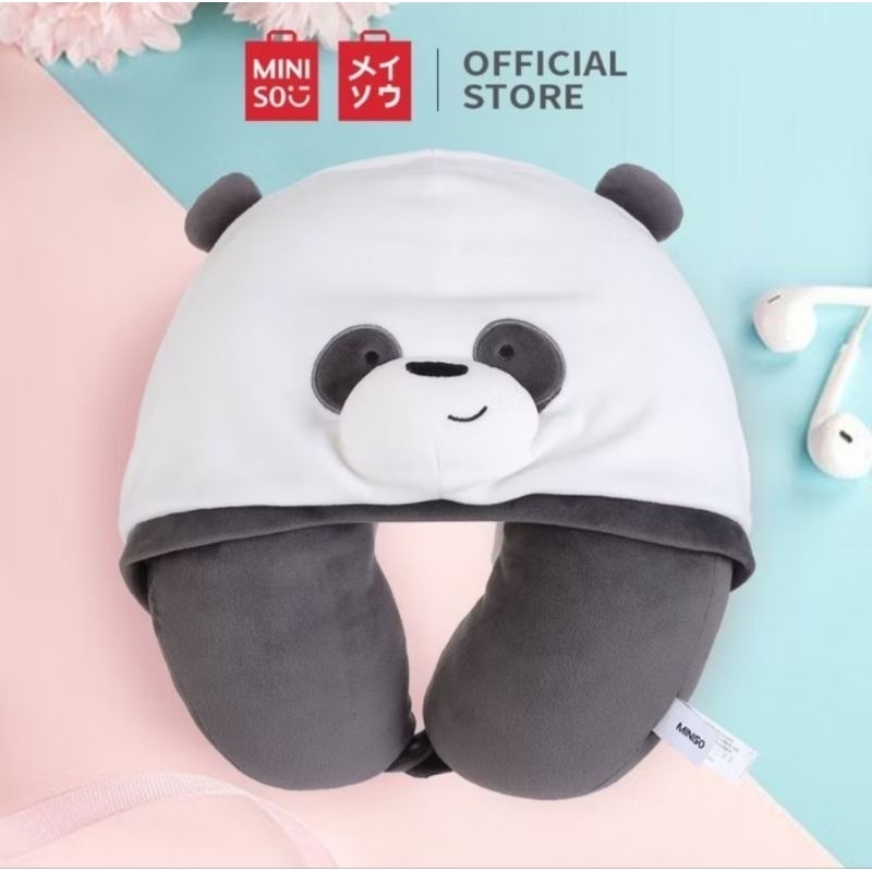 Bantal Leher Hoodie Original  Miniso