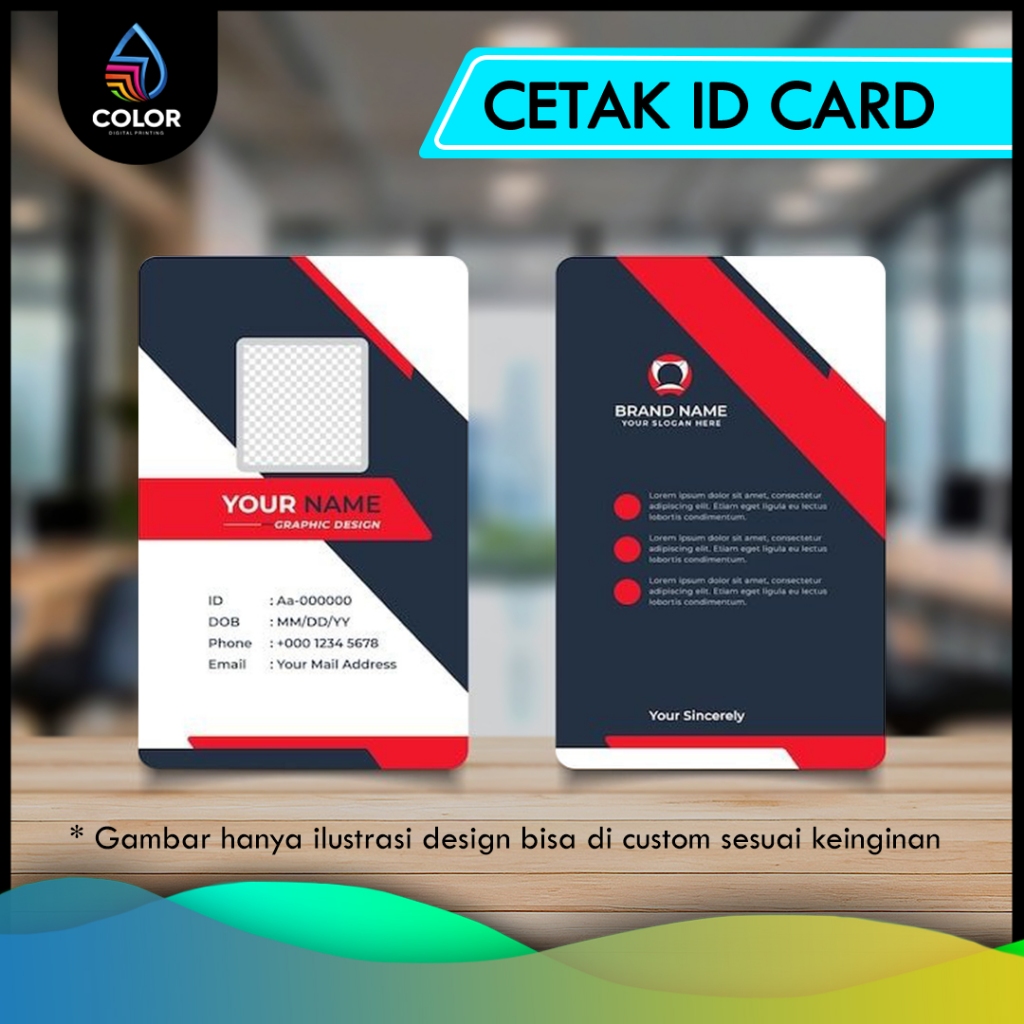

Cetak ID Card Custom Cetak ID Card Premium