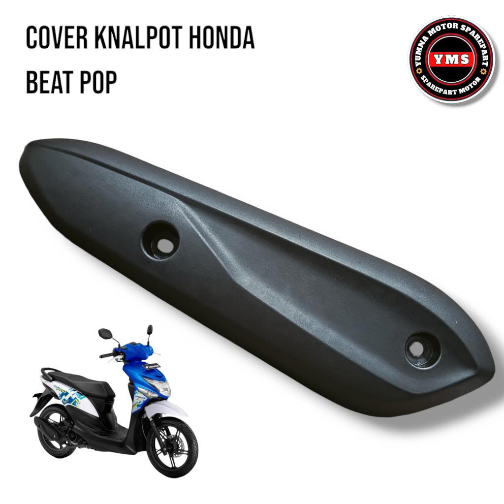 Cover tameng knalpot honda beat pop tutup tameng beat pop cover knalpot beat pop